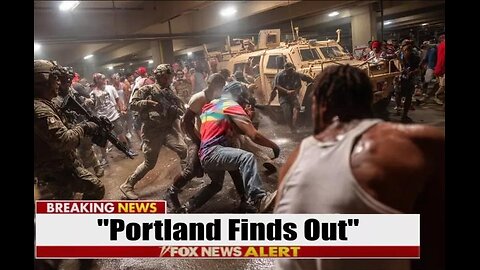 Illegals WRECK Downtown Portland... ICE "Battalion" Answers With EXCESSIVE FORCE