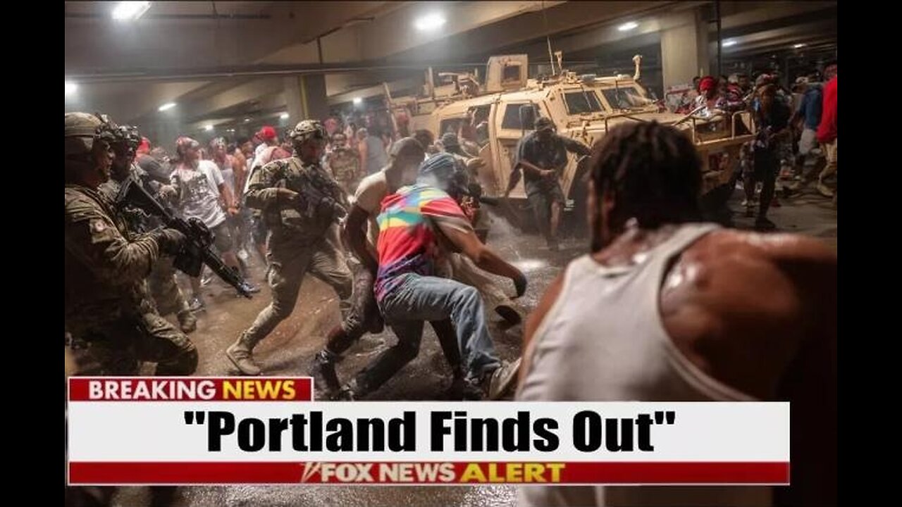 Illegals WRECK Downtown Portland... ICE "Battalion" Answers With EXCESSIVE FORCE
