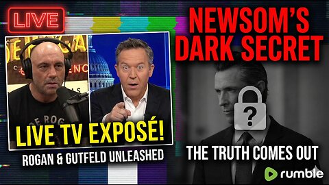 Joe Rogan & Greg Gutfeld EXPOSE Gavin Newsom's DARK SECRET On LIVE TV