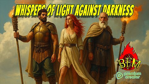 Whispers of Light Against Darkness
