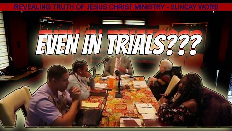 GRATITUDE TO A GOOD GOD "MERCY EVEN IN TRIALS"