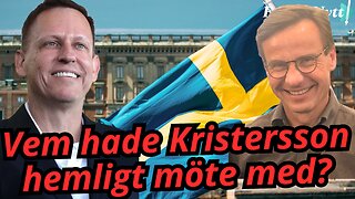 Ärkeglobalist träffar Kristersson i hemlighet under Bilderbergmötet
