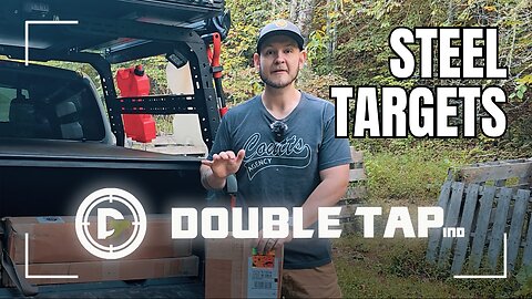 Doubletap Industries Steel Target Unboxing | Initial Impressions & Stand System Overview