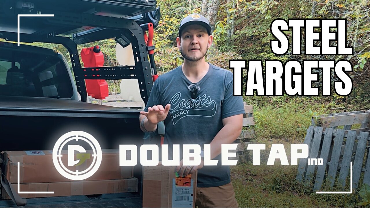 Doubletap Industries Steel Target Unboxing | Initial Impressions & Stand System Overview