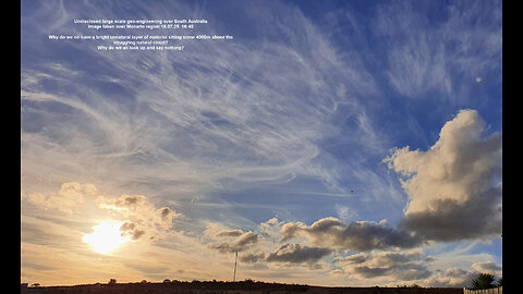 Undisclosed Geo-Engineering : Adelaide : 16.07.25