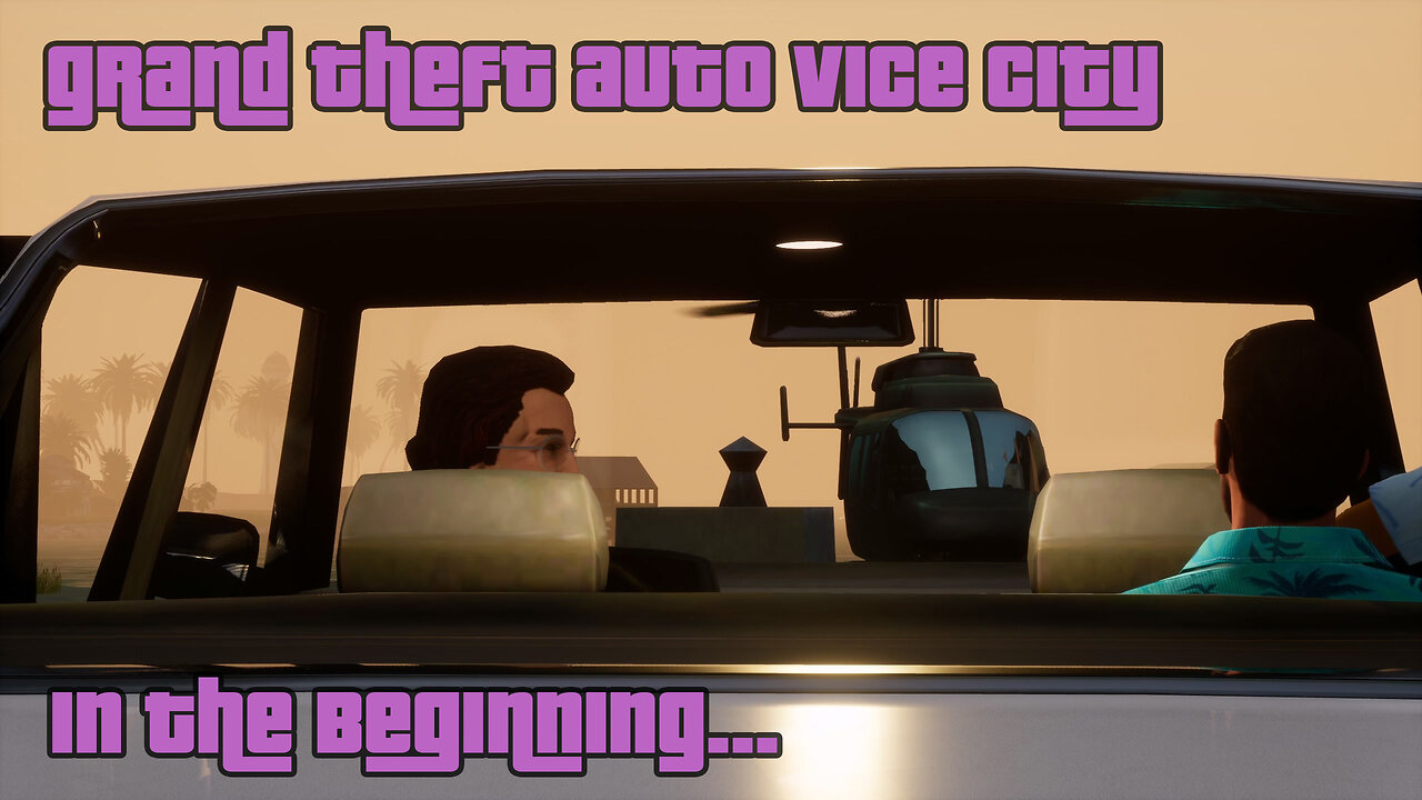 GTA: Vice City - The Definitive Edition | Mission #01: IN THE BEGINNING; AN OLD FRIEND