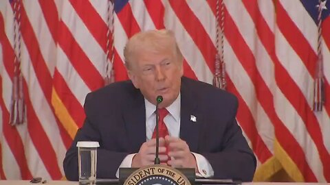 US President Trump stated that he is prepared to impose