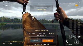 Fishing Planet Willow Lake Cave Lake Unique Leather Carp (PC)