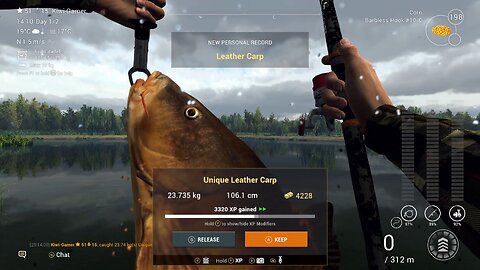 Fishing Planet Willow Lake Cave Lake Unique Leather Carp (PC)