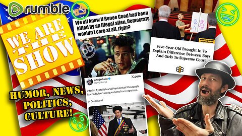 Thurs 1-15 7pm EST Live! Another action packed week of News, Culture and Politics! and MORE!