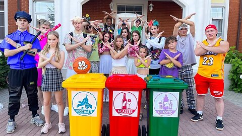 Bildung für Jugendliche 💚 Auf dem Kikido Campus lernen Sie, wie man Müll trennt!