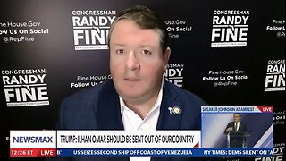 Rep. Randy Fine Says Ilhan Omar Should Be Expelled From the U.S., Not Just Congress