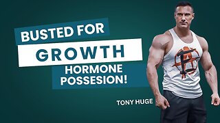 Busted for growth hormone possession!