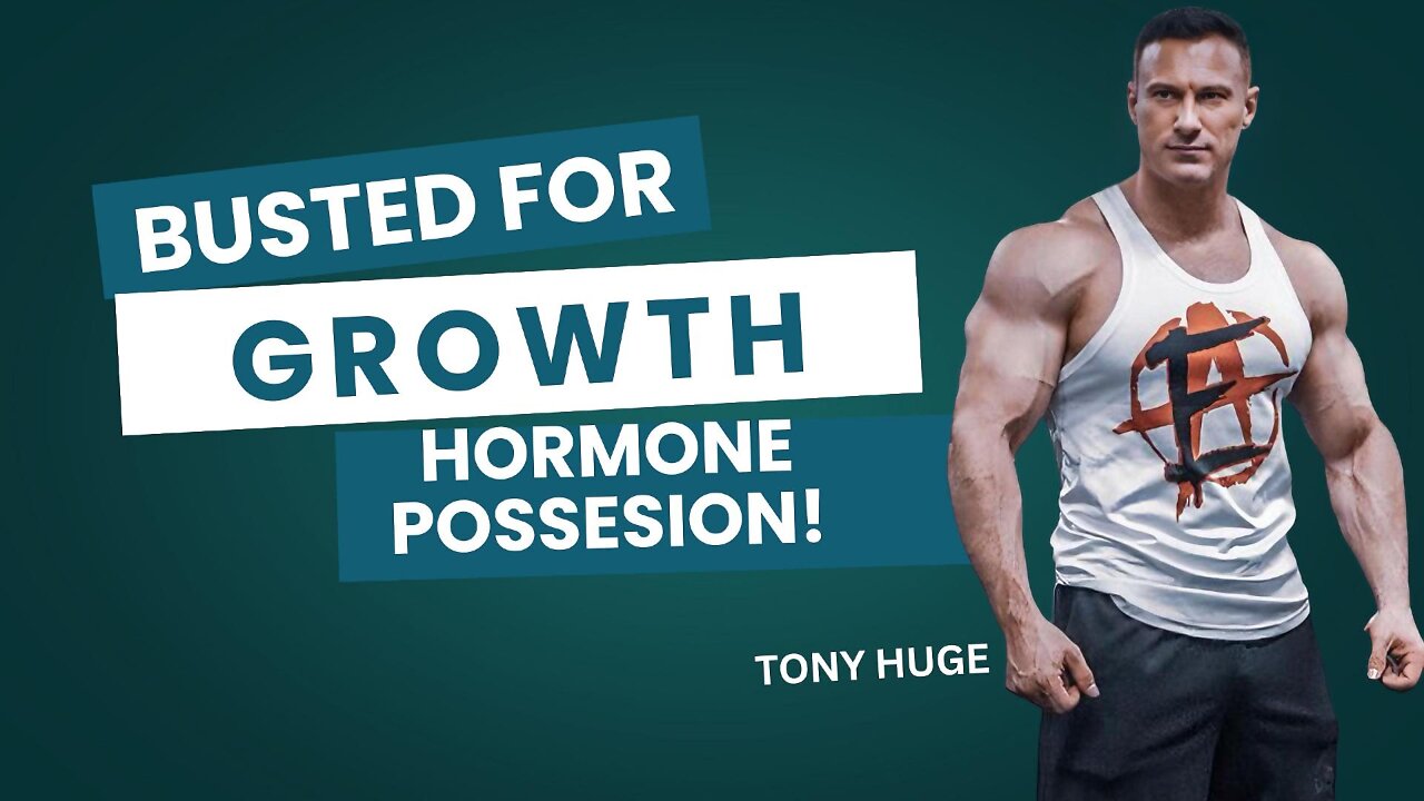 Busted for growth hormone possession!