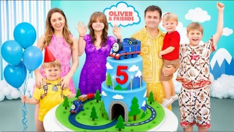 Oliver’s 5th Birthday Celebration! 🎉 Thomas & Friends Party Adventure