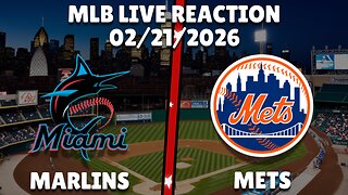 Mets vs Marlins | New York Mets vs Miami Marlins | Live Reaction & Play-by-Play