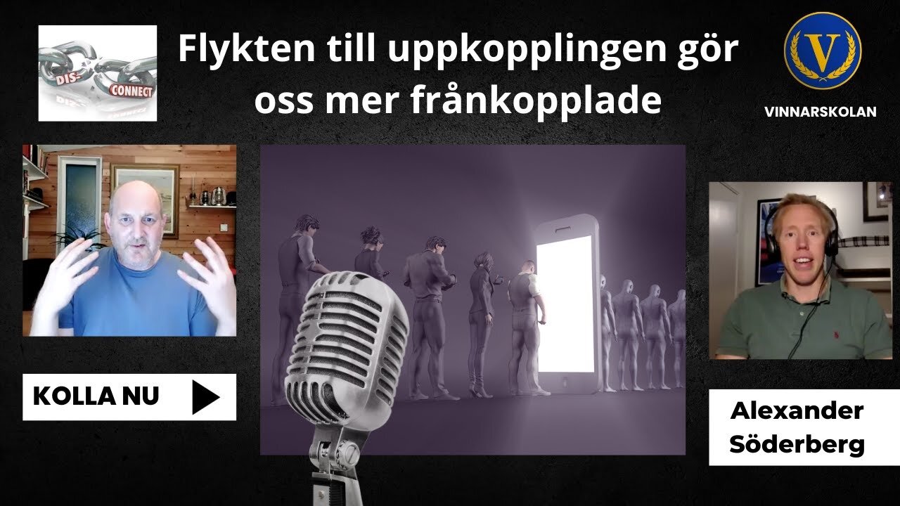 Uppkopplingen gör oss mer frånkopplade