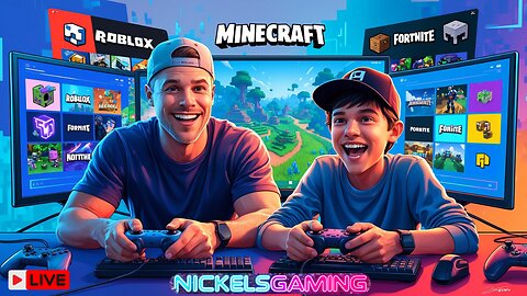 🔴LIVE-Roblox and Games with My Son