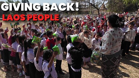 Giving Back To Laos! 🇱🇦