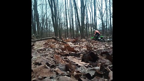 Trials play on the KDX