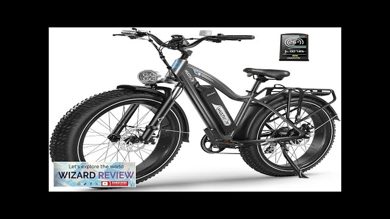 Electric Bike for AdultsUpgraded 48V 20Ah Removable BatteryPeak 1000W Powerful Motor70Mi Review