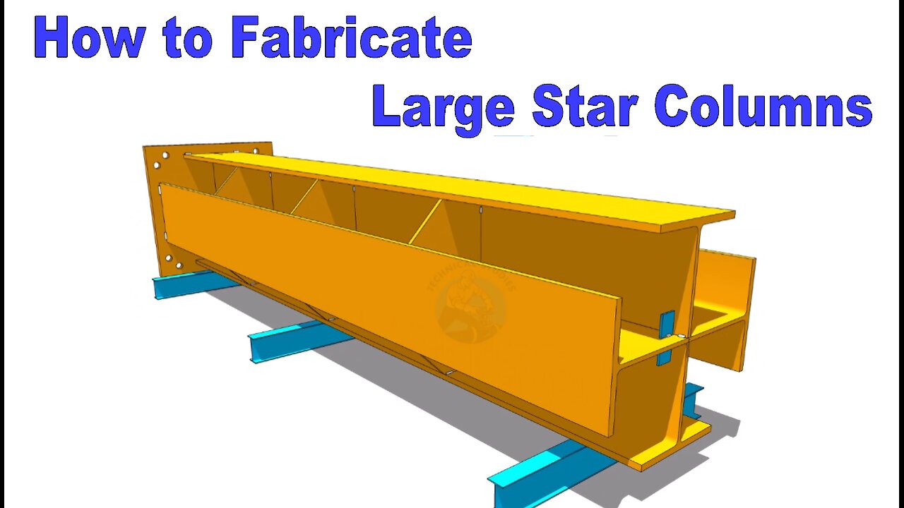 Large Star Column Fabrication – Step by Step