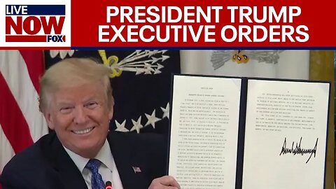 News Today: President Donald Trump signs Executive Orders and speaks inside Oval Office