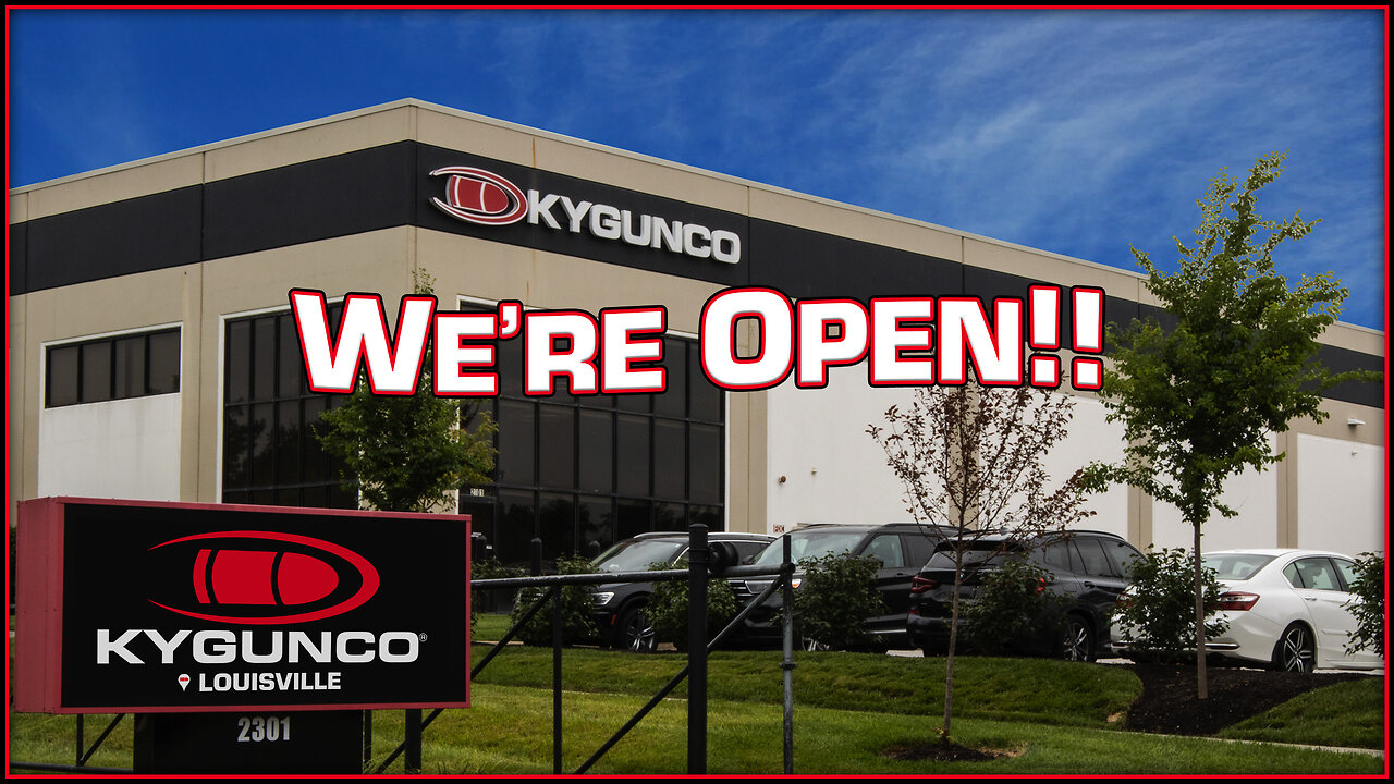 We’re Back, KYGUNCO Louisville Is Open Again!