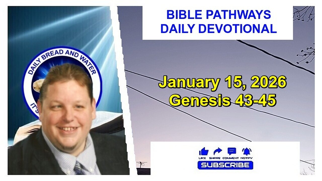 Bible Pathways Daily Devotional Jan 15, 2026