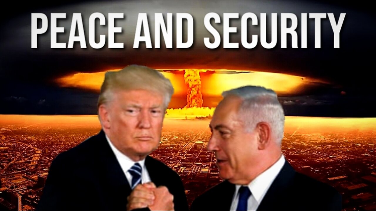 Trump And Netanyahu 2025 - War On Iran - Peace And Safety