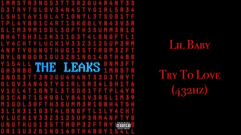 Lil Baby - Try To Love (432hz)