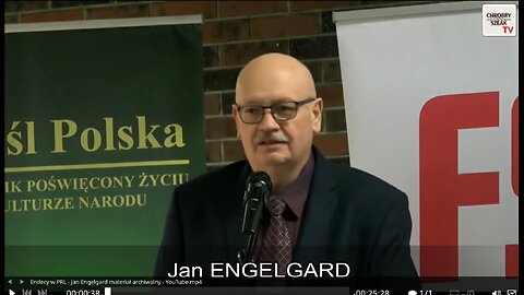 Endecy w PRL - Jan Engelgard [materiał archiwalny]