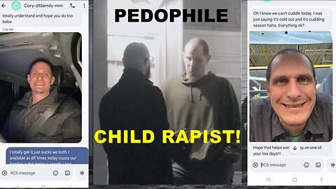 Skeeter Jean: Pedophile Child Rapist Predator Arrested in Front of His Wife!