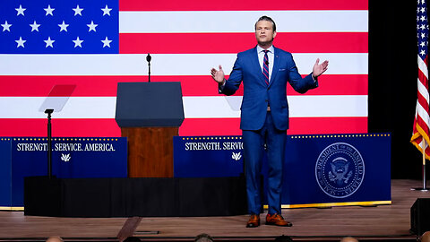 MAKING THE MILITARY GREAT AGAIN: HEGSETH TO GENERALS: We're RAISING the standards liberals lowered.