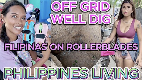 🇵🇭 Filipina Beauty Gets TWO Porsches & Hand Dig Well! LIVE OFF GRID ISLAND FAMILY PHILIPPINES LIVING