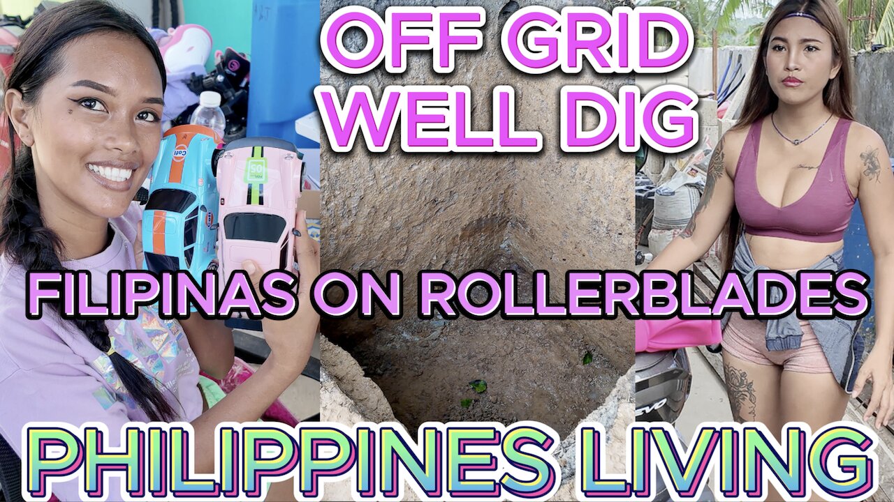 🇵🇭 Filipina Beauty Gets TWO Porsches & Hand Dig Well! LIVE OFF GRID ISLAND FAMILY PHILIPPINES LIVING