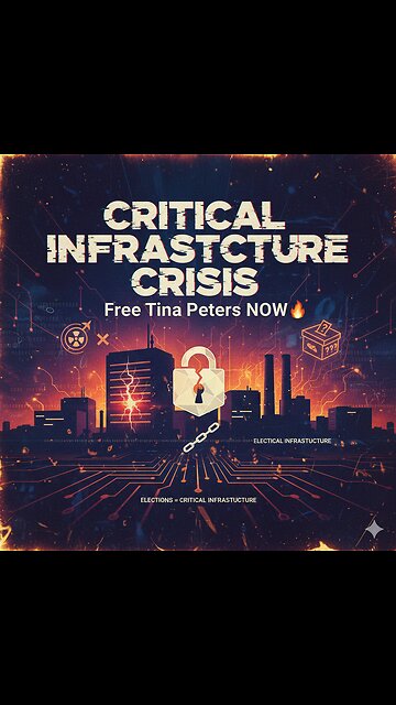 CRITICAL INFRASTRUCTURE CRISIS: Free Tina Peters NOW 🔥