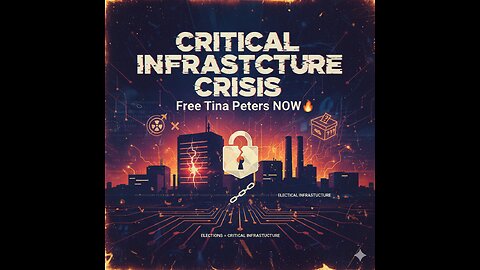 CRITICAL INFRASTRUCTURE CRISIS: Free Tina Peters NOW 🔥