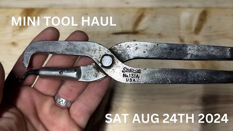 Mini Tool Haul ┃Episode 1 ┃August 24th 2024