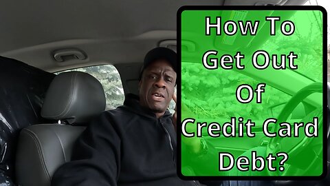 How To Get Out Of Credit Card Debt. #creditcarddebt #debt #creditcards