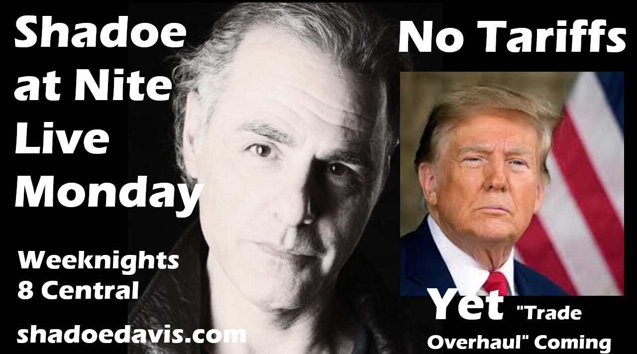 Jan. 20th/2025- Trump is Sworn In...No Tariffs yet, Freeland Embarrassed twice