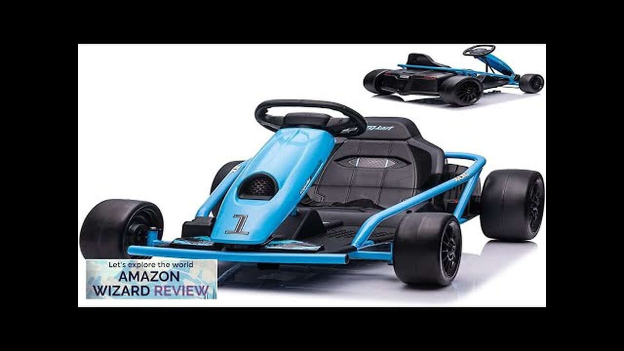 Ride on Go Kart for Kids 24V 9Ah Battery 300W*2 Motors 8MPH Review