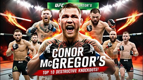 Conor McGregor's TOP 10 DESTRUCTIVE Knockouts!