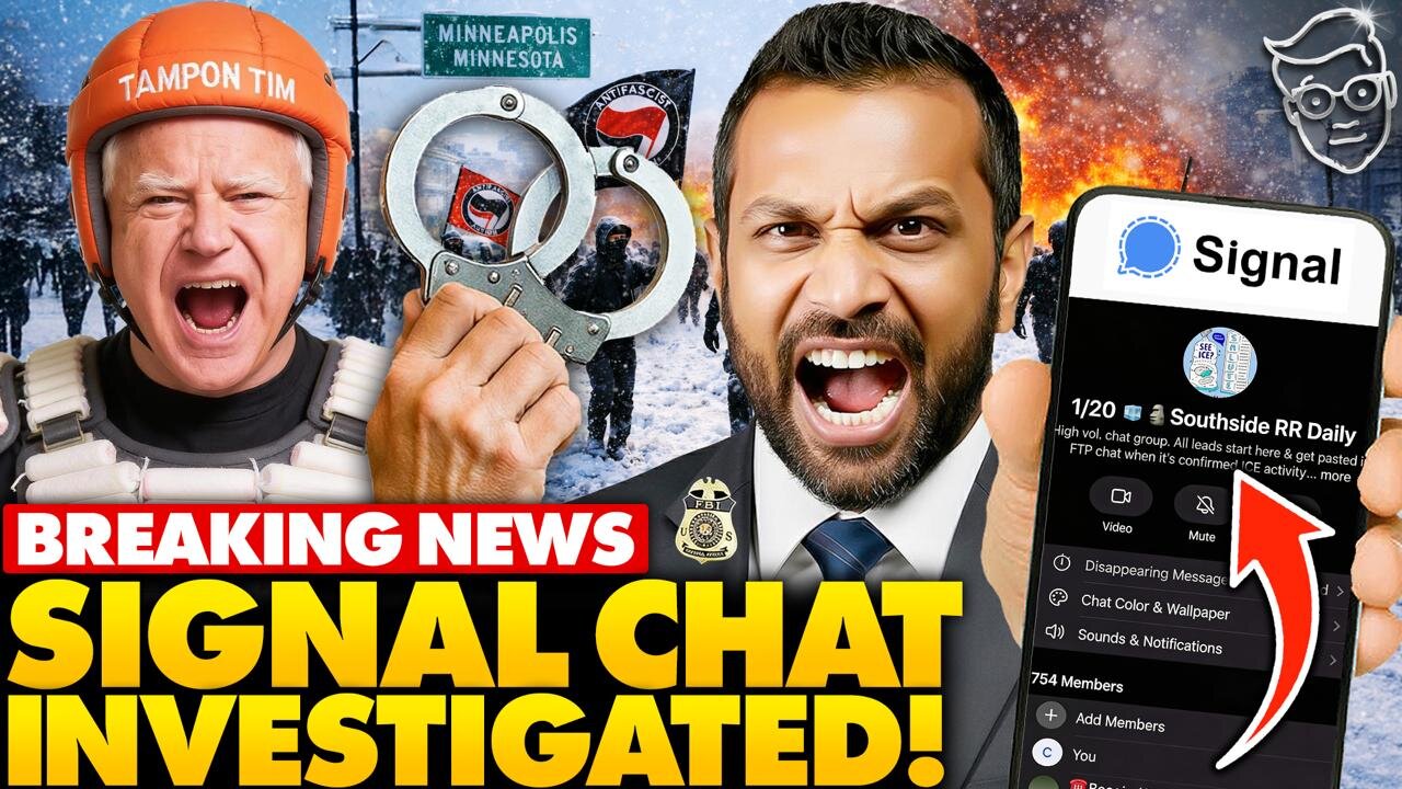 Kash Patel Announces FBI Crack-Down of Left-Wing Minnesota Terrorist Network LIVE: 'Tim Walz Next…'