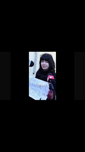 Antifa protester DEMANDS Switzerland BAN Trump while giving Epstein’s FRIEND Bill Gates a free pass