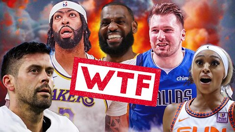 Luka Doncic For Anthony Davis In INSANE NBA Trade, Justin Tucker BOMBSHELL, Woke WNBA Brat