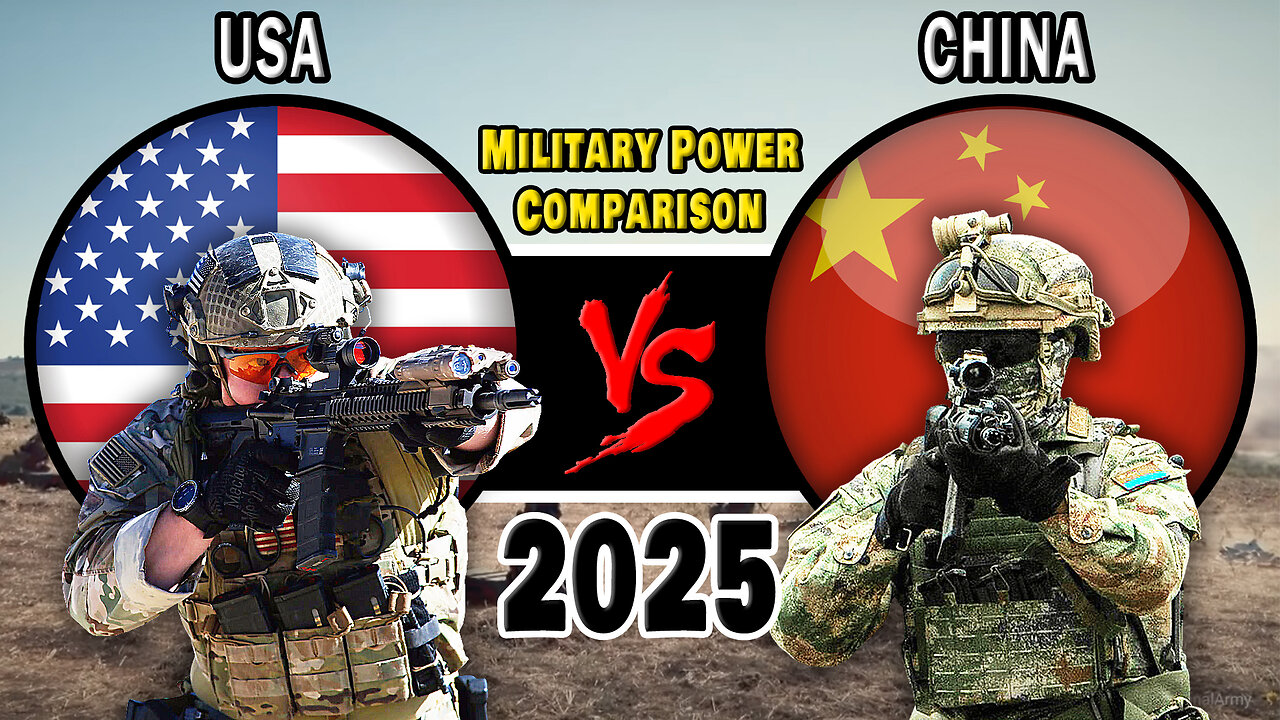 USA vs China Military Power Comparison 2025 | China vs USA Military ...