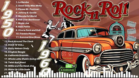 Oldies Mix 50s 60s Rock n Roll 🎸🎸 Rare Rock n Roll Tracks of the 50s 60s