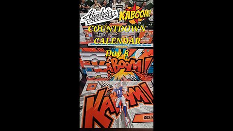 Advent Day 8, Absolute Football Kaboom! Countdown Calendar