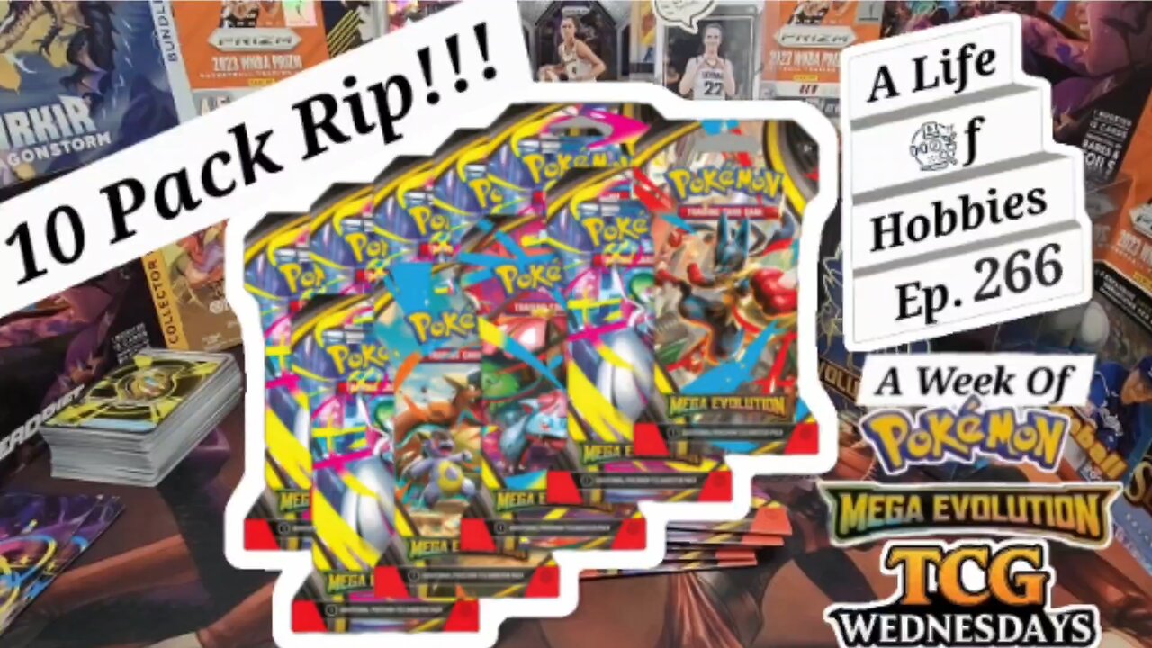 Mega Evolution Week - 10 Pack Rip on TCG Wednesday e266